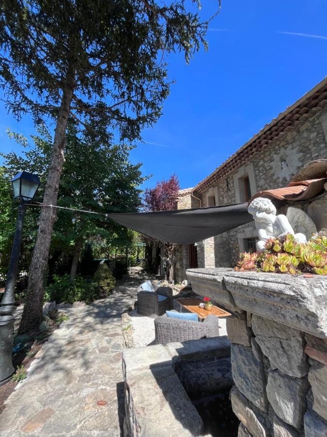 Le Priolat Des Anges Aux Portes Des Gorges Du Verdon Trigance Eksteriør bilde